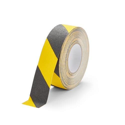 GripFactory Antislip Standaard Tape - rol 50 mm zwart/geel - 3000005-BY